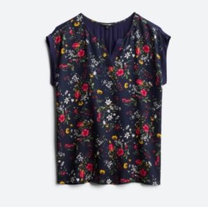 Reece mixed material top